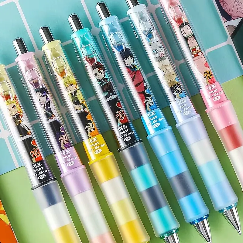 1pcs Cartoon Character Joint Name Limited Mechanical Pencil Dr. Grip 0.5mm Shake Out Lead Propelling Pencil Japanese Stationery