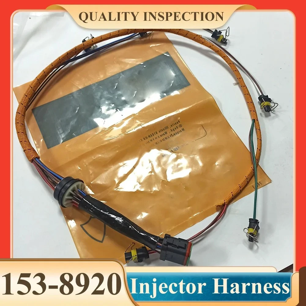 

153-8920 Excavator Parts 3126 Fuel Injection Nozzle Harness 1538920 for E325C E322C