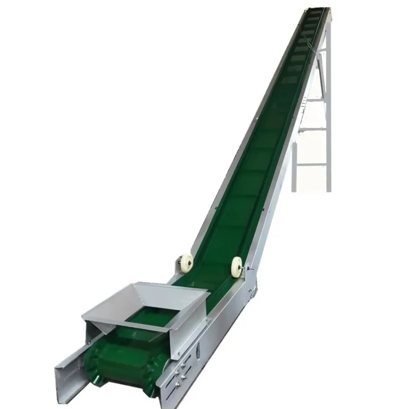 

Заводские поставки овощей для пищевой промышленности, пищевой бункер, лифт, наклонный ленточный конвейер