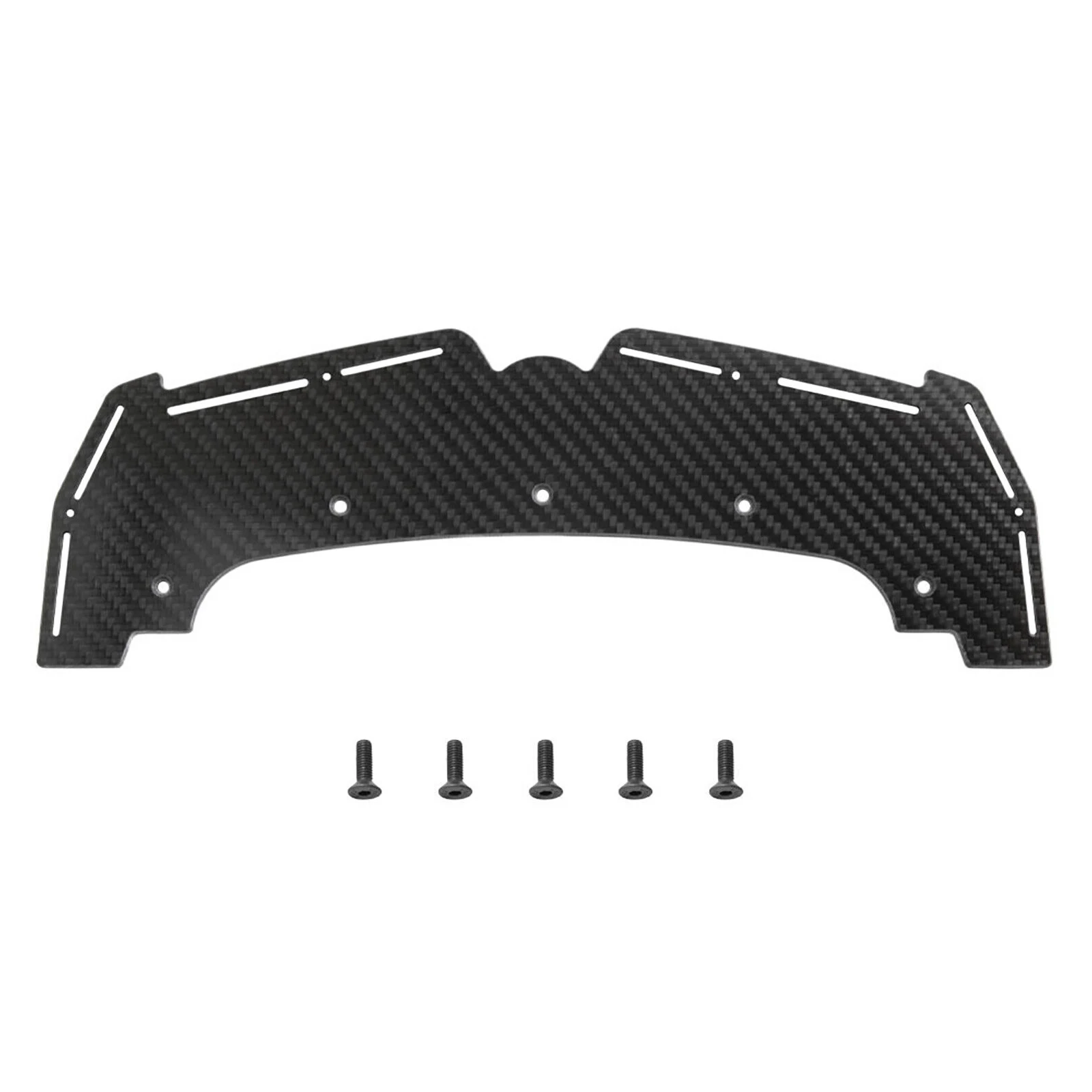 Carbon Fiber Front Bumper Chassis Skid Plate Lower Guard for 1/7 ARRMA LIMITLESS F1 Car