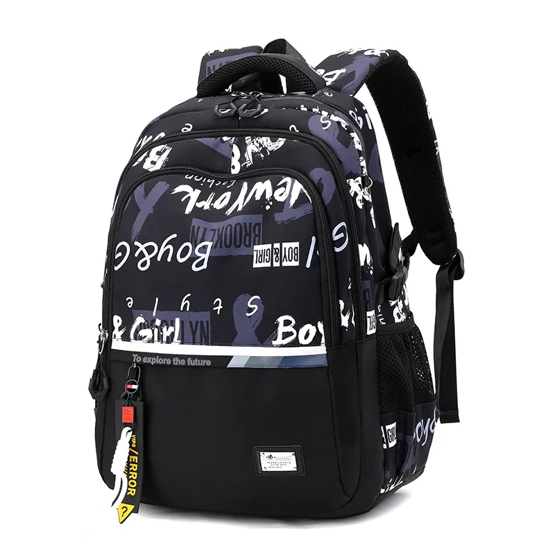 Teenage Boys School Bags High Middle School Students Schoolbag Outdoor Travel backpack Big Student Laptop Backpack Teen Bookbag