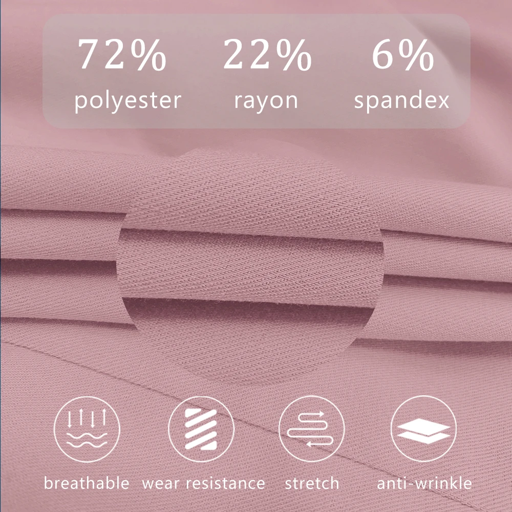 Hospital Work Clothes Medical Scrub Set Breathable High Men Women Workwear Pockets Nursing Uniform Doctor Nurse Dentist Overalls