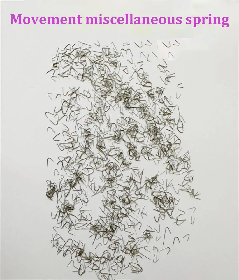 

Watch Movement Accessories Various Miscellaneous U-shaped V-shaped Springs Various Sizes One Pack of 100PCS ﻿ ﻿