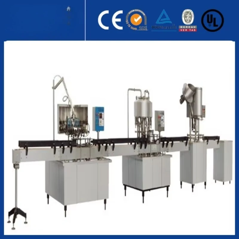 Customizned Split Small Capacity 2000BPH PET Bottle Washing Filling Capping Linear Machine For Water And Juice/split Water Filli