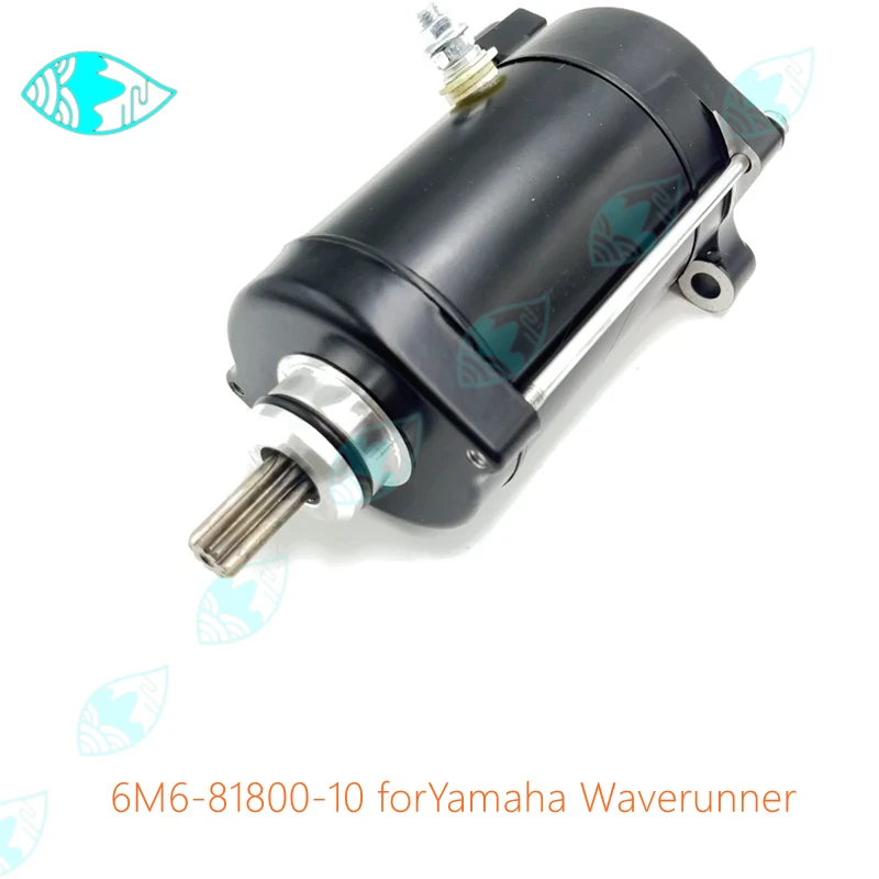 

For Yamaha Waverunner SJ700 Super Jet 701cc SJ650 WB700 700/800cc 6M6-81800-10 S13-237 Black Starters Motor Metal Starters Motor