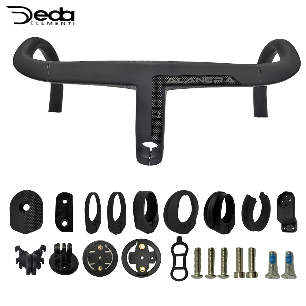 

New Deda ALANERA Carbon Fiber Road Handle Is An Ultra Lightweight Integrated Carbon Fiber Handle, Suitable For 28.6mm Fork Steer