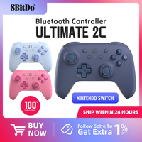 8BitDo Ultimate 2C Bluetooth Controller Wireless Gamepad with Hall Effect Joystock for Nintendo Switch NS OLED Console