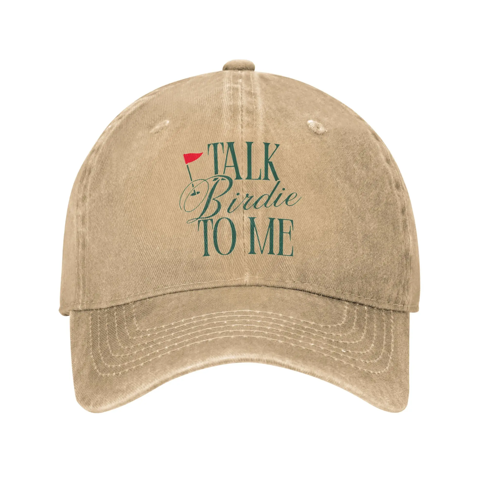Talk Birdie to Me Funny Golf Master Golf Lover Casual Baseball Cap For Women Men Summer Dropshipping Snapback Cap