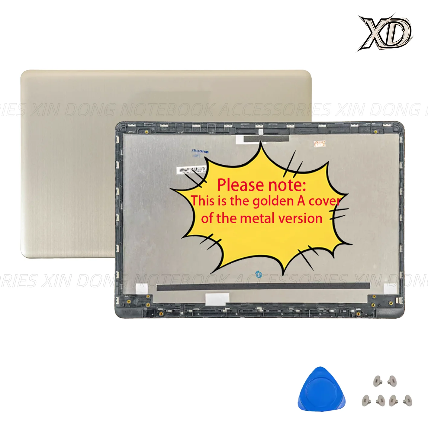 Metal Laptop Repair Parts Replacement Kit For N580 N580G N580V X580V N580VD X580VE LCD Back Cover/Bezel/Hinge/Hingecovers