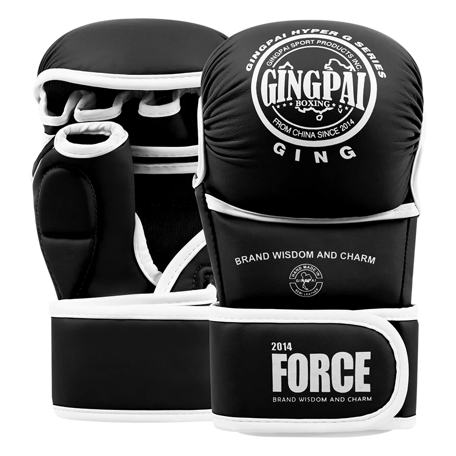 

Профессиональные боксерские перчатки для ММА, мешок с песком на половину пальца, каратэ, муай-тай, тренировочные перчатки из искусственной кожи для взрослых и детей, утолщенное боксерское оборудование