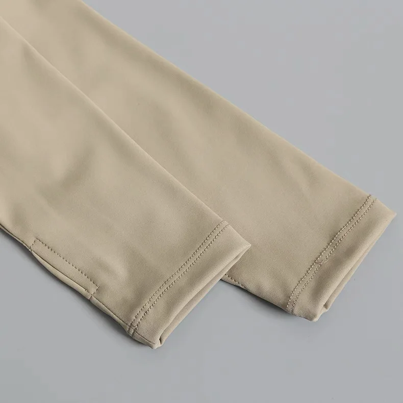 Fitness-Brustpolster-Sporttop für Damen, Langarm-Shirts, Pra Speed Up, kurze elegante Tanz- und Yoga-Kleidung, kleiner Taillenbund, Fitnessstudio – Detail 9