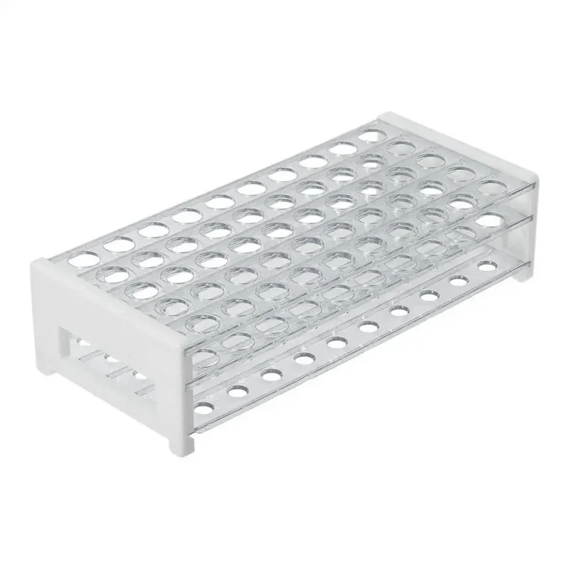 Plastic Test Tube Rack 13/16 mm Tubes, Hole Diameter is 16.3mm, Holds 50, Detachable,406J1 (of 50)