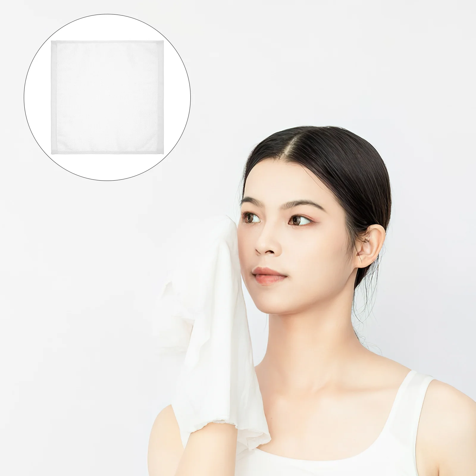 

10Pcs Cotton Absorbent Soft Towels Washcloths for Face Bathroom Multipurpose Water Absorbing Bath Towels