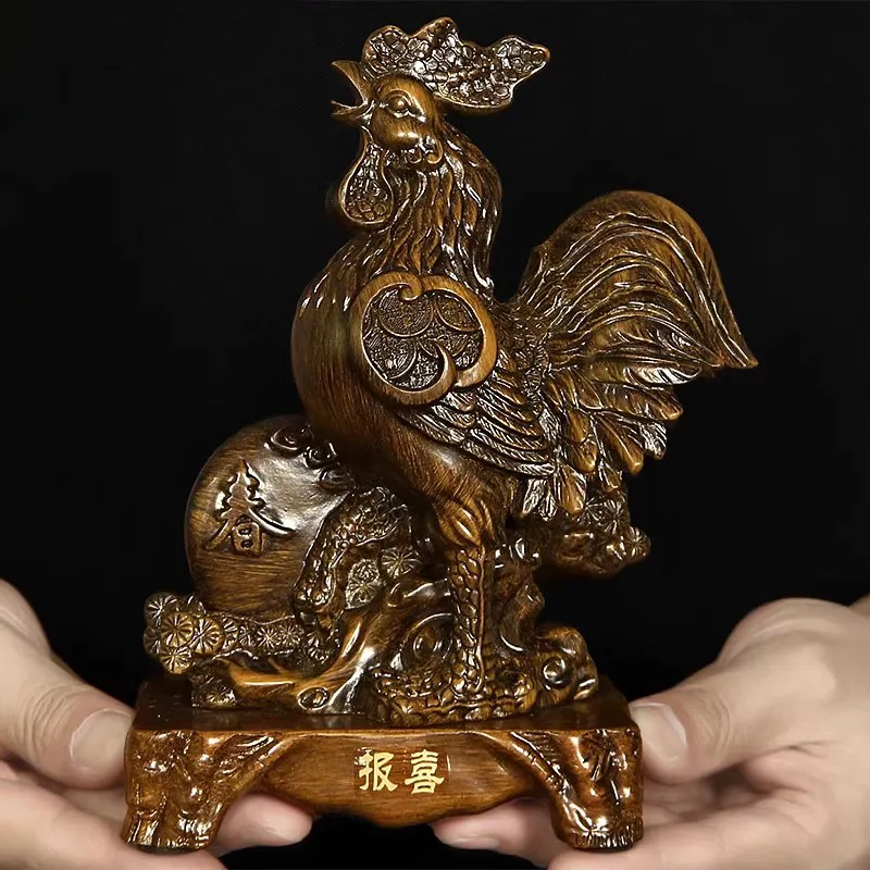 Chinese Zodiac Snake Horse Statue Set - Trio & Hexa Harmony Animal Figurines, Resin Craft for Home Office Feng Shui Decor Gift