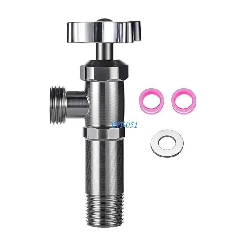 E15A Full Port Stainless Steel Valves for Gas Water Heaters High Flows Designs Cold Hot Water Compatible Construction