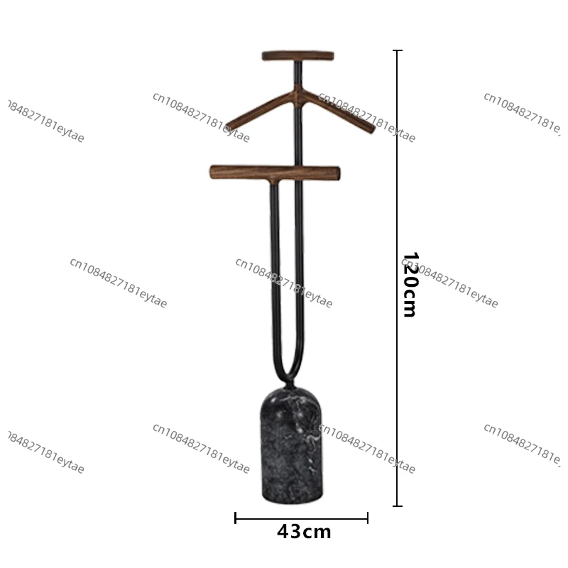 

Modern Nordic Living Room Light Luxury Creative Movable Floor Without Punching Coat Rack Bedroom Corner Storage Hanger