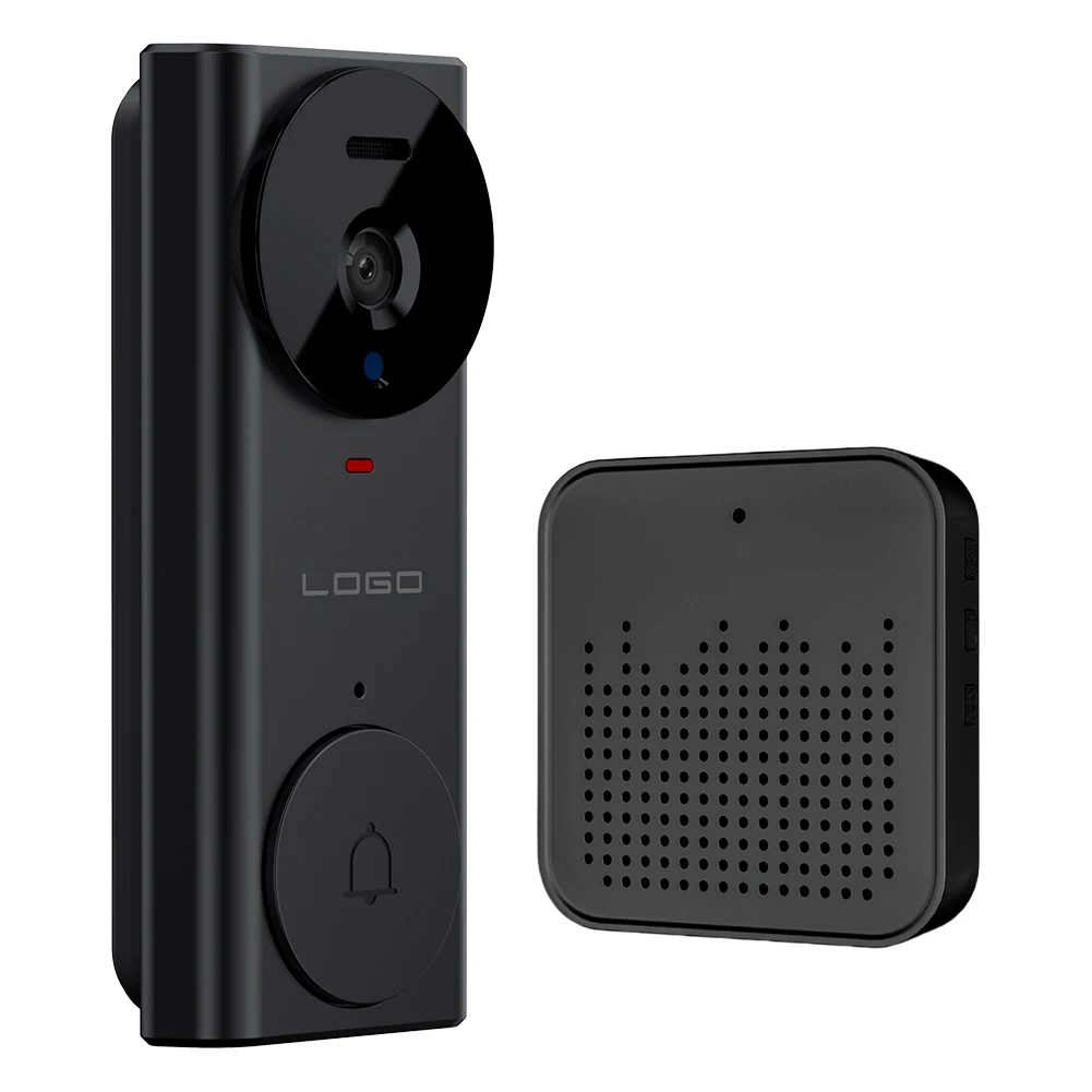 2,4G Wi-Fi умный видеодомофон облачное хранилище интеллектуальный видеодомофон дверной звонок Type-C зарядка для домашнего офиса склад