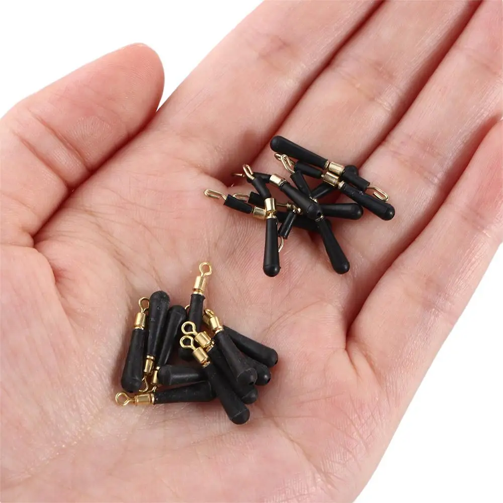 

20 pcs Block Copper Head Accessory Gear Tools Fishing Gear Float seat Fishing Floats Rotation Drift