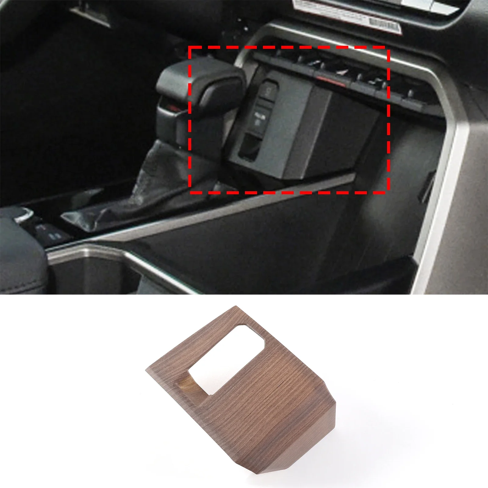 

For 2022-2023 Toyota Tundra/Sequoia ABS Car Electronic Handbrake Frame Cover Car Interior Protection Accessories