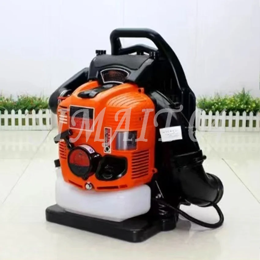 75.6Cc BBX9900 Air Blower Four-Stroke Knapsack Snow Blower Petrol Leaf Blower Leaf Vacuum Wind  High Vacuum Fan