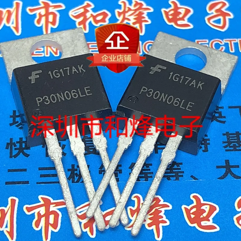 Original 6PCS/lot RFP30N06LE  TO-220  60V 30A