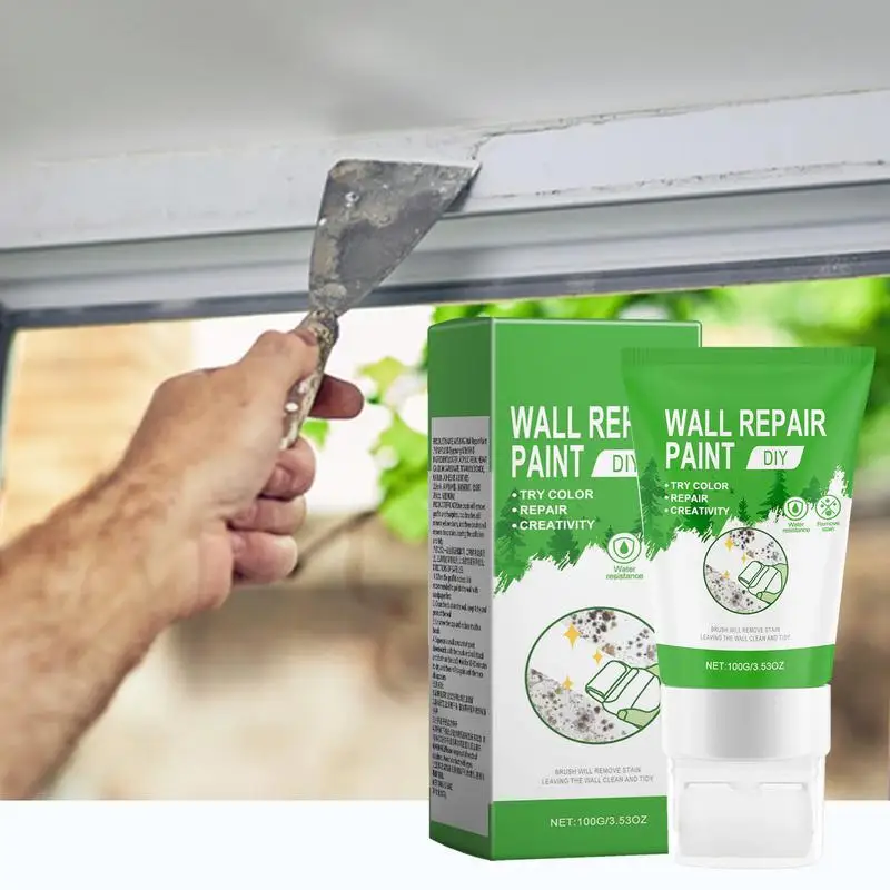 Wall Repair Primer Covers Up Ceiling Paint Stain Blocking Multifunctional Long Lasting Safe Wall Primer For Home Plasterboard