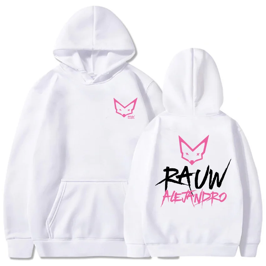 Men/Women Clothing Rapper Rauw Alejandro Saturno Hoodies Long Sleeve Casual Fleece Hooded Sweatshirt Sudadera Ropa Hombre Unisex