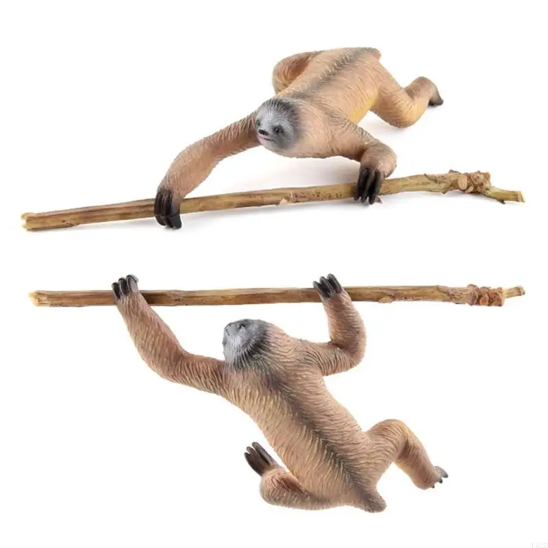 F62D Realistyczne zwierzęce figurki Figurki Cake Zestaw z doskonałymi detalami dla dzieci