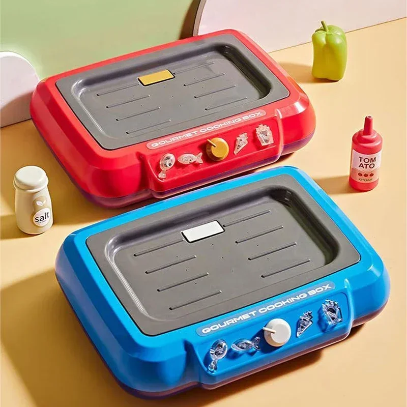 Faire semblant de jouer à la cuisine bricolage, jouets de cuisine avec induction multifonctionnelle, maison de jeu pour enfants, jouets alimentaires pour parents et enfants, cadeaux sympas