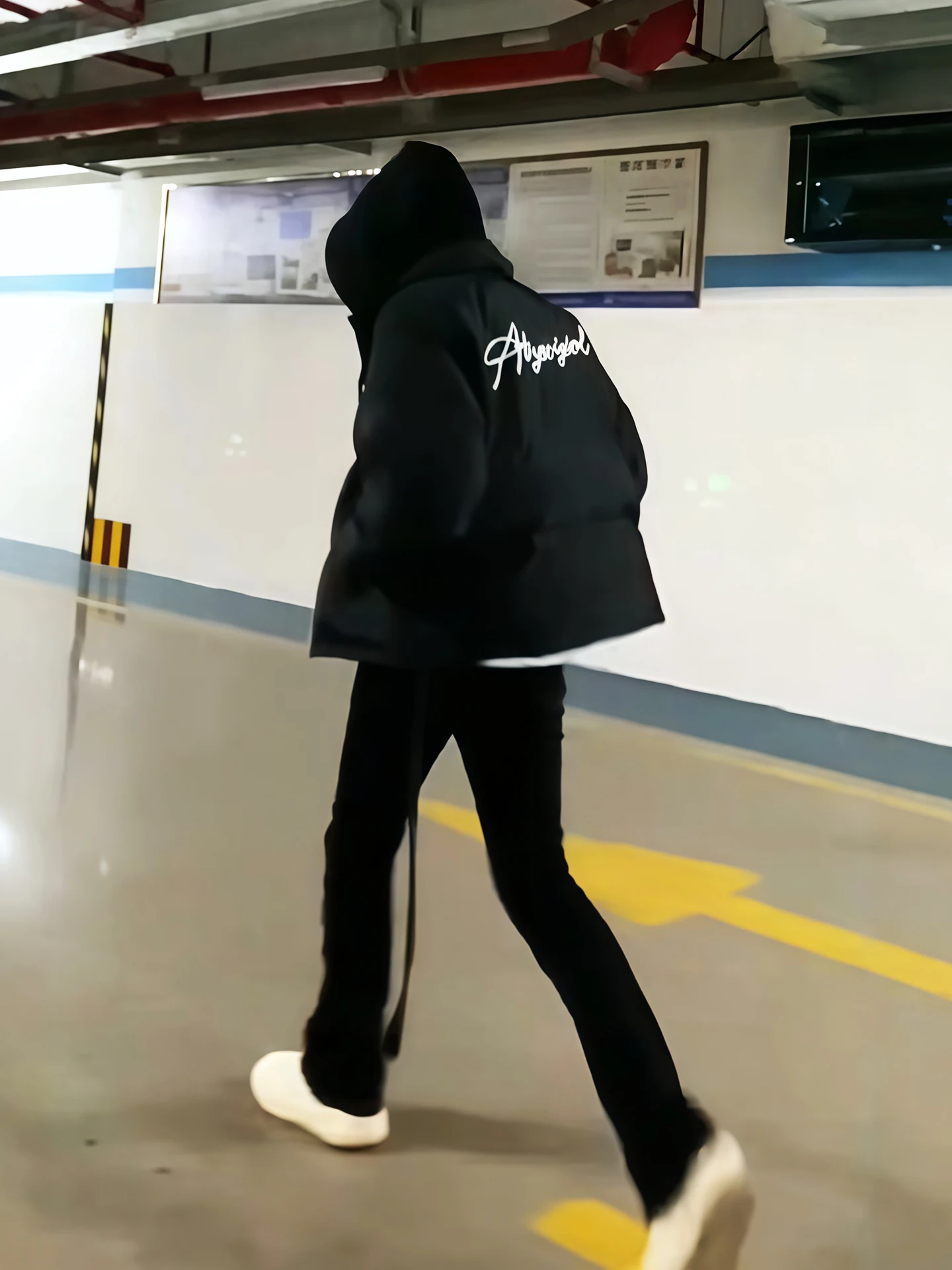 

Bla Puffer Jaet, мужское зимнее хлопковое пальто с воротником-стойкой, теплое молодежное трендовое пальто из полиэфирного волокна