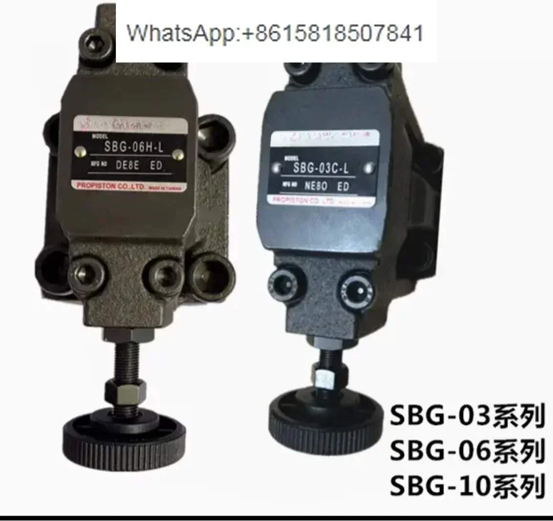 Pilot operated relief valve SBG-03H SBG - 03/06/10 - B/C/H-L/R