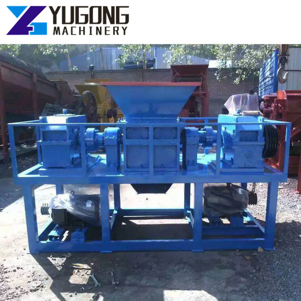 Rubber Steel Scrap Portable Plastic Crusher Machine Small Electric Compost Drum Industrial Shredder Machine Wood Chipper Blade