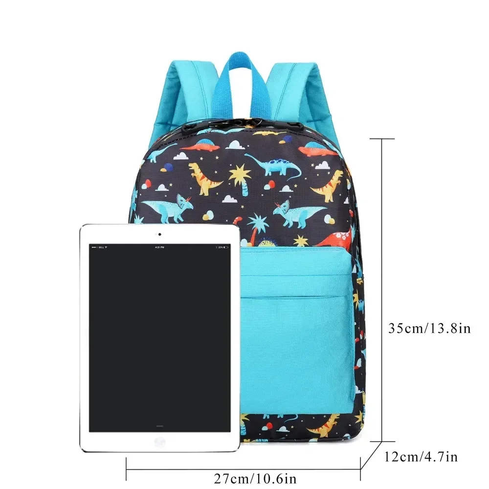 Mochila de jardim de infância para meninos e meninas, saco infantil, bonito Schoolbag, Snackbags ao ar livre, anti respingo, meninas, estudante, novo, personalizado