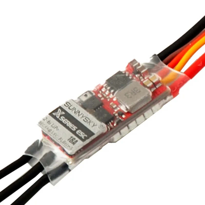 SunnySky 18A F3P RC Speed Controller 2‑6S, Electronic Speed Control For Indoor 3D Fixed‑wing Model