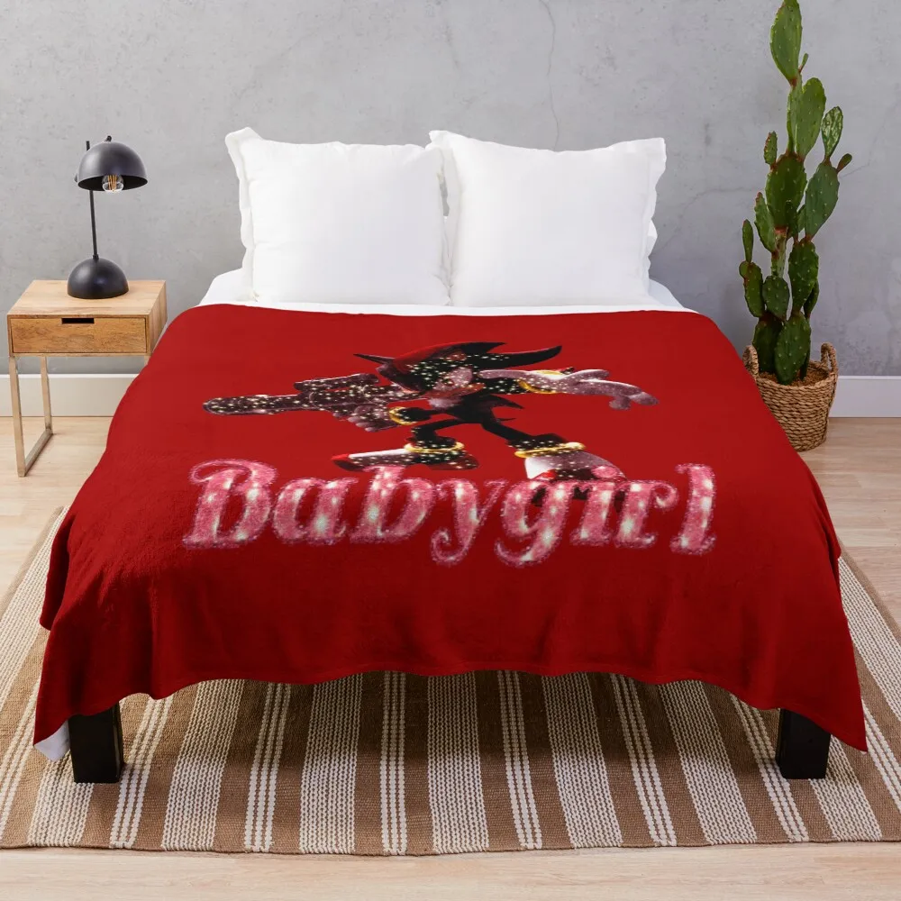 

Shadow the Babygirl Throw Blanket Decoratives Extra Large Throw Luxury St warm winter Blankets