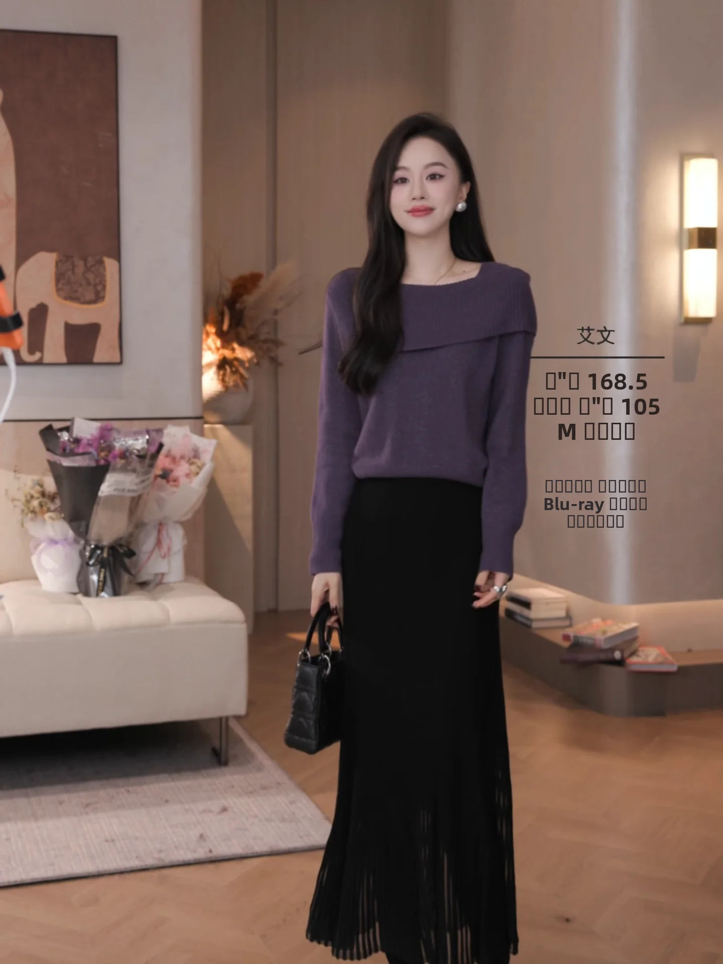 

Женский шерстяной вязаный свитер с отложным воротником на одно плечо, длинный, теплый, мягкий, однотонный, 100% шерсть