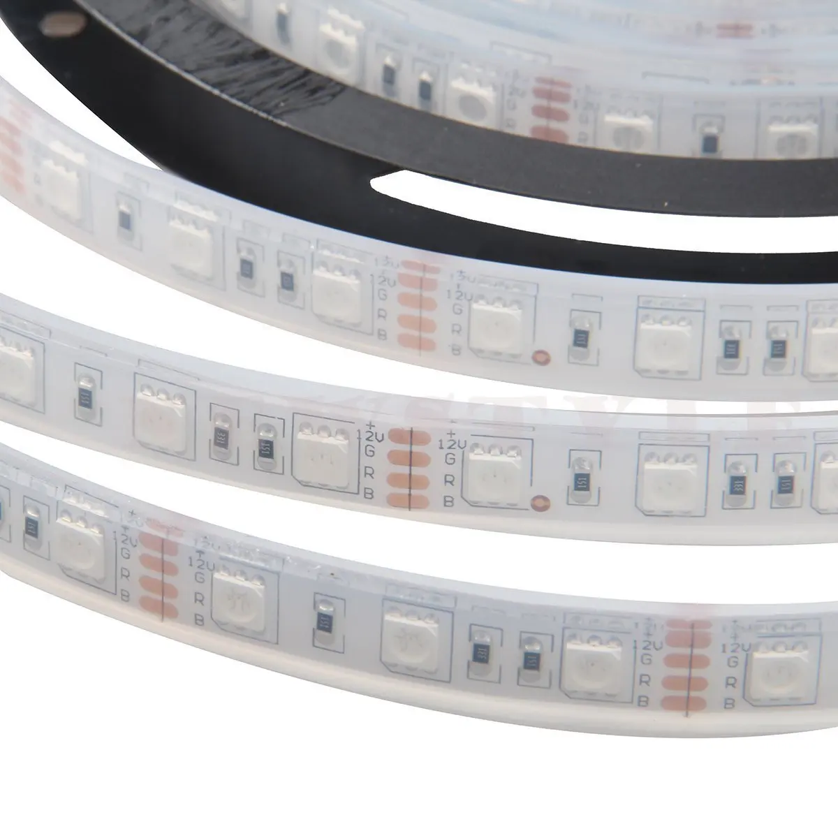 Imagem -02 - Impermeável Led Light Strip para Aquário U-home dc 12v Cor Amarela Ip68 Subaquático Aquário Jardim Faça Você Mesmo Led Smd5050