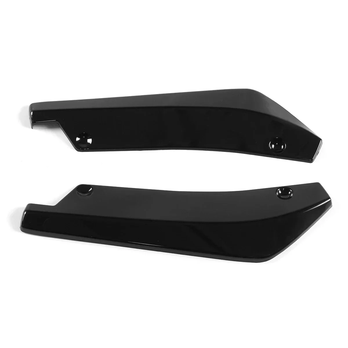A Pair Universal Car Rear Bumper Lip Diffuser Protector Splitters For Infiniti Q50 Q60 Q70 G25 G37 For VW For Golf MK5 MK6 MK7