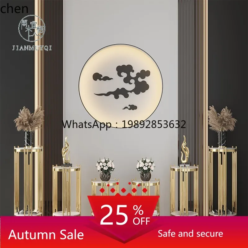 

Rock Slab Light Luxury Flower Stand TV Cabinet Marble Flower Table Floor-standing Round Stainless Steel
