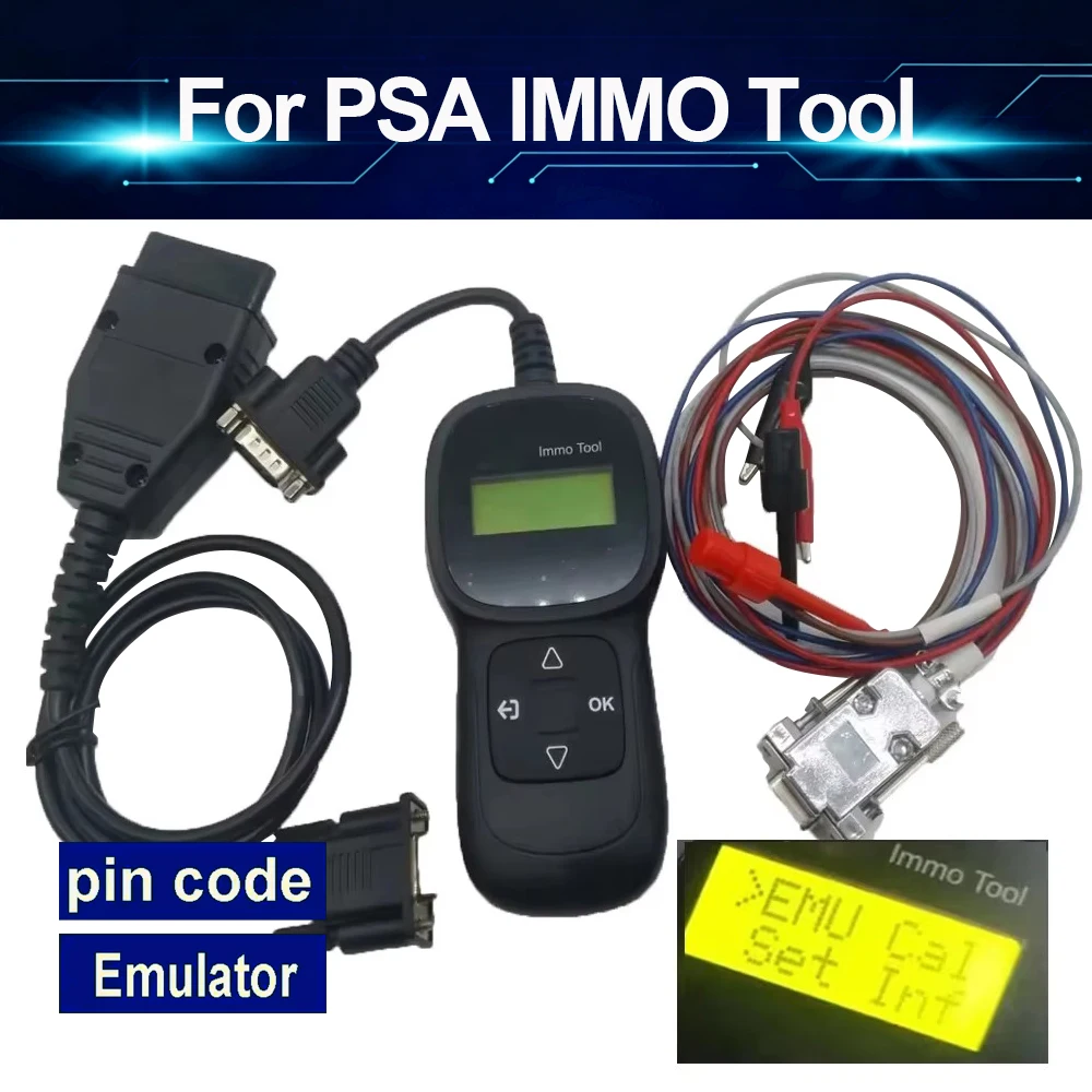 

IMMO Tool Key for PSA PIN Code Reader Simulator Calculator for Peugeot Cit-roen (2001-2018)VS FNR