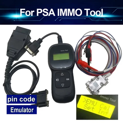Инструмент IMMO для считывания PIN-кодов PSA, симулятор-калькулятор для Peugeot Citroen (2001-2018) VS FNR