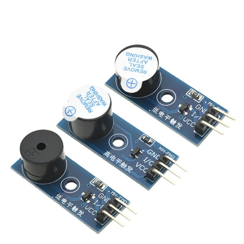 652F Circuit Wiring Buzzer Module with Simple Three-Pin Layout for Projects