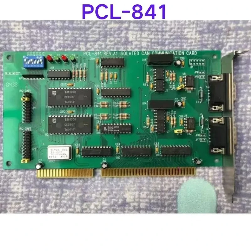 Second-hand test Ok PCL-841 REV.A1 ISOLATD CAN Dual Port Isolation CAN Communication Card
