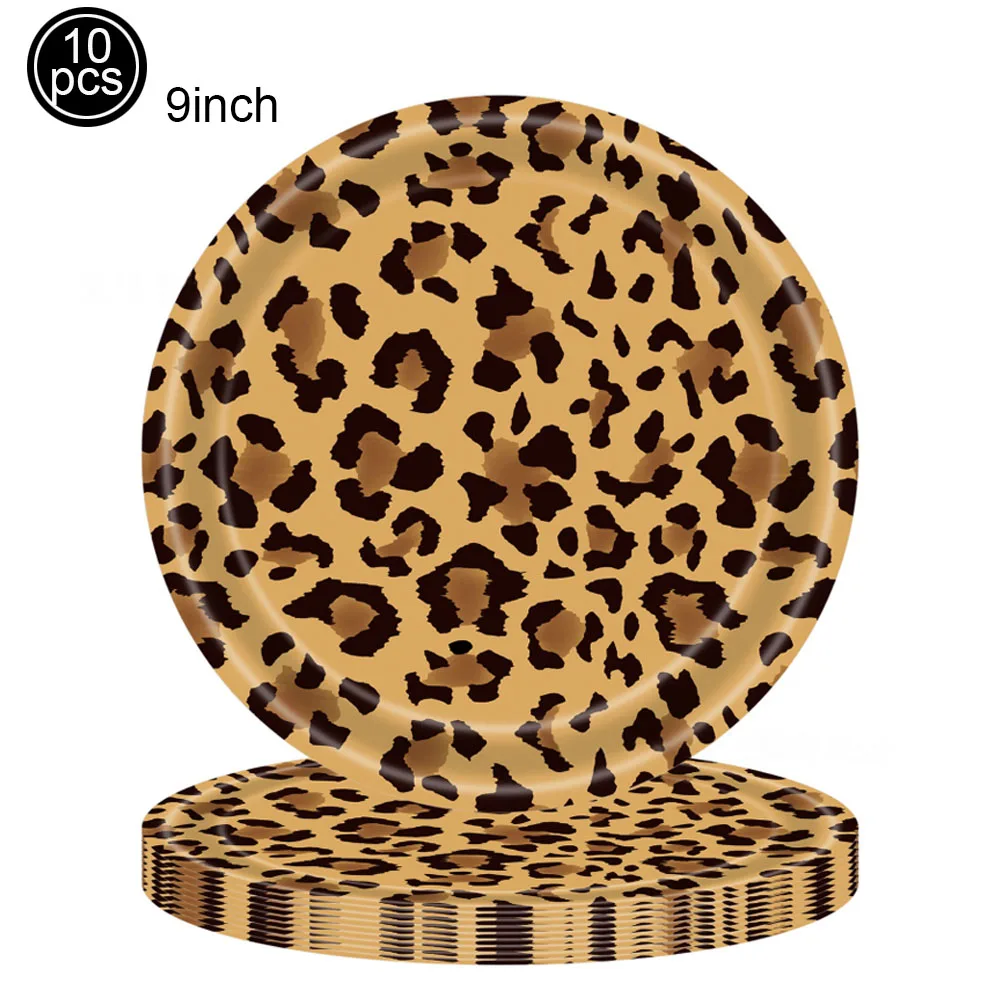 32 Inch Luipaardprint Nummerballon 0-9 Cheetah Print Folieballonnen voor Wild One Safari Verjaardag Dierenprint Feestdecoratie