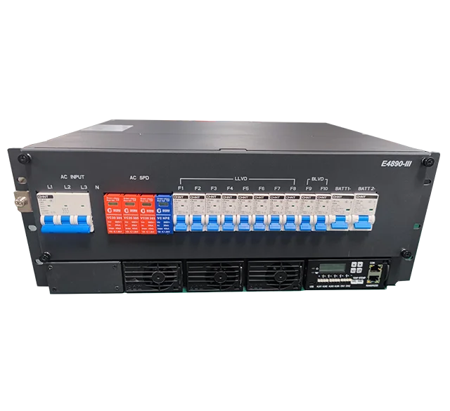 Impow 3U E48120 DC Rectifier System 150A Embedded Telecom Power Supply 19inch 17inch Rack