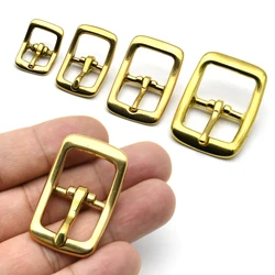 1 Piece Brass Belt Buckle Tri-glide Adjustable Buckle Pin Buckle for Leather Craft Bag Strap Horse Bridle Halter Harness Parts