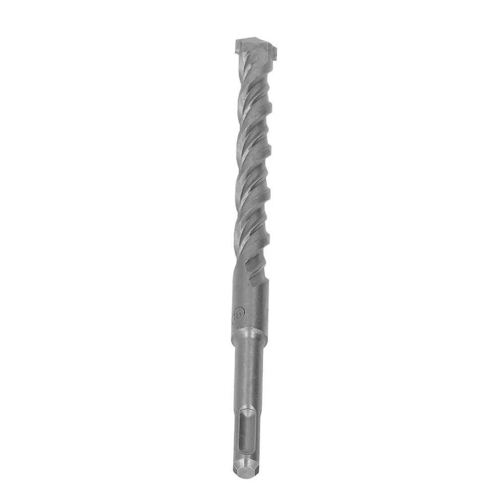 5pcs Carbide Tip Rotary Hammer Drill Bits 210mm Length 2 Flute Spiral Concrete Drill Bits SDS Plus Shank 23/32 in x 8.3 in