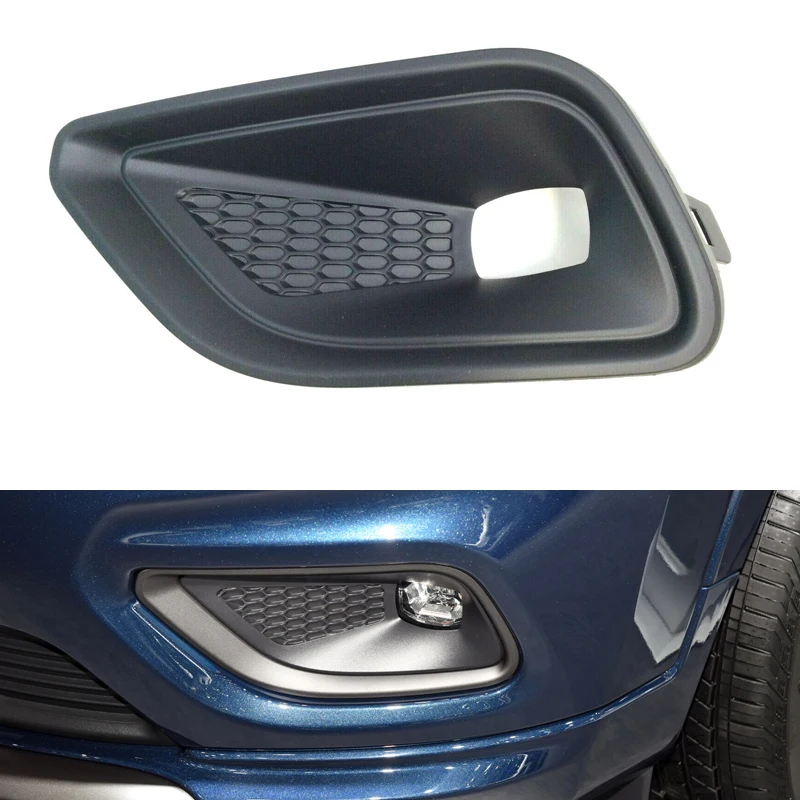 For Jeep Cherokee 2019-2022 Car ABS Front Fog Lamp Front Bumper Fog Lamp Frame Cover Fog Lamp Cover 68287999AA 68287998AA