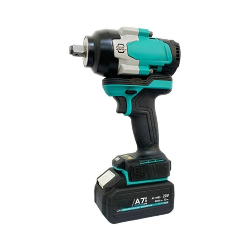 

20-900 Electric Wrench A7 High Torque Brushless Rechargeable Lithium Battery Impact Wrench Woodworking Auto Repair Air Cannon