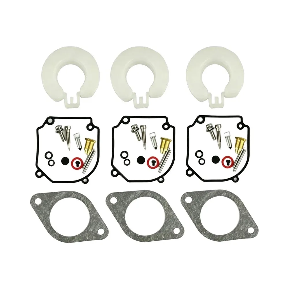 Complete Carburetor Repair Kit Marine Engine Gasket Set Fuel System Diaphragm Kit Easy Installation Carburetor Kit